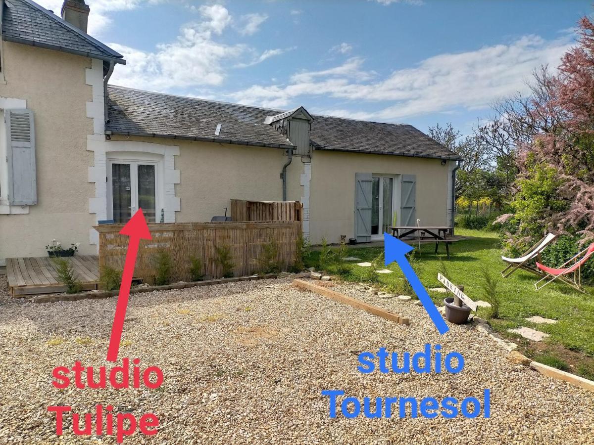 Studio " Tournesol " Au Coeur Du Berry Les Bordes Zewnętrze zdjęcie